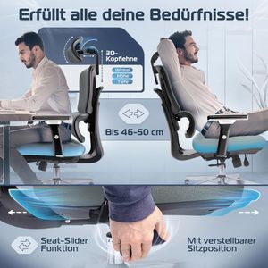 Produktbild für Bürostuhl CLOUVOU ProSeat