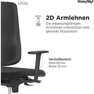Produktbild für Bürostuhl Nowy-Styl Utila