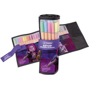 Fineliner Stabilo Point 88 KPop Demon Hunters, farbig sortiert