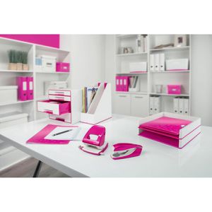 Produktbild für Locher Leitz 5008-10-23 NeXXt WOW, pink metallic