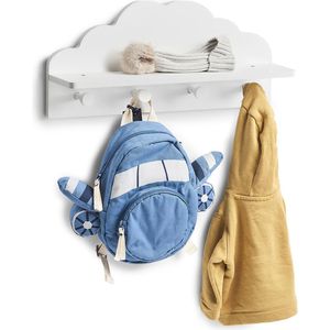 Produktbild für Wandgarderobe Zeller Wolke, 13504, Holz, für Kinder