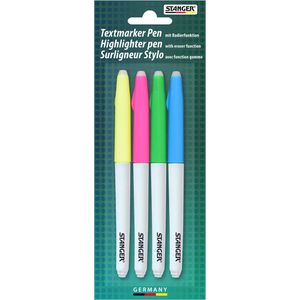 Produktbild für Textmarker Stanger Pen, 4 Stück