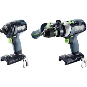 Produktbild für Combo-Kit Festool TID 18 Basic-Set TPC 18/4, Akku