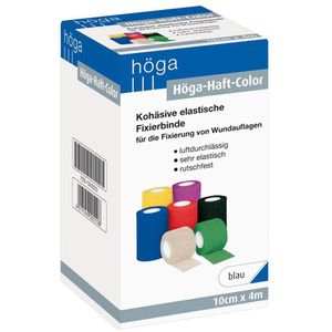 Produktbild für Fixierbinden Höga Haft Color, blau