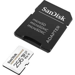 Produktbild für Micro-SD-Karte SanDisk High Endurance, 256GB