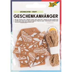 Hängeetiketten Folia Geschenkanhänger Weihnachten