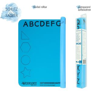 Produktbild für Schreibunterlage Westcott E-16815, blau