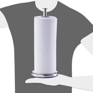 Produktbild für Küchenrollenhalter Zeller 27242, Edelstahl