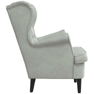 Produktbild für Loungesessel vidaXL 324059, hellgrau
