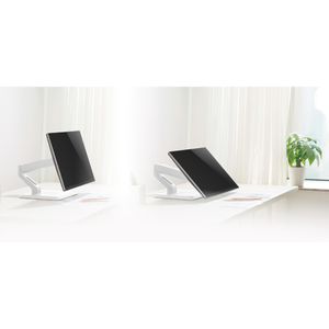 Produktbild für Monitorhalterung myWall HL17WL weiß, VESA 75x75 &amp; 100x100 mm