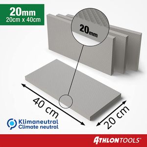 Produktbild für Wandschutz ATHLON-TOOLS MaxProtect, grau