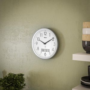 Produktbild für Wanduhr Mebus 19422, Kunststoff, analog, Funkuhr