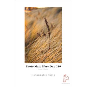 Produktbild für Fotopapier Hahnemühle Matt Fibre Duo 210, für Inkjet, A3