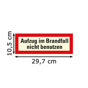 Produktbild für Hinweisschild Abtec DIN 4066, Kunststoff