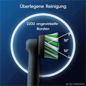 Produktbild für Aufsteckbürsten Oral-B Pro CrossAction Black