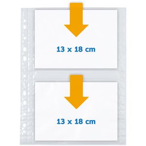 Produktbild für Fotohüllen Herma 7564 Fotophan, 13 x 18cm