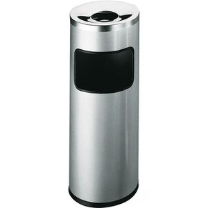 Produktbild für Aschenbecher Durable 3332-23, silber, für Outdoor