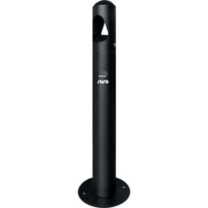 Produktbild für Aschenbecher Saro RANA, 399-2060, schwarz, Outdoor, mit Dach