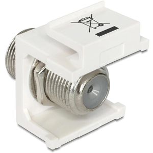Produktbild für Keystone-Modul DeLock 86300, weiß