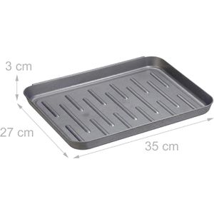 Produktbild für Schuhabtropfschale Relaxdays 10039662, 3 Stück