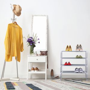 Produktbild für Schuhregal Relaxdays 10031571111, aus Metall