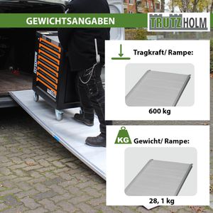 Produktbild für Auffahrrampe Trutzholm 35843, Eventrampe