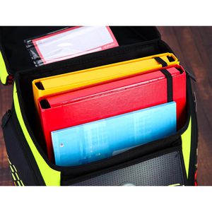 Produktbild für Heftbox Pagna Basic, aus Karton mit Kunststoffbezug, A4