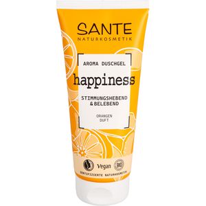 Duschgel SANTE Naturkosmetik Happiness Aroma Bio-Orange