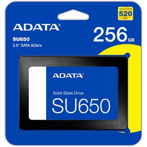 Produktbild für Festplatte ADATA Ultimate SU650, ASU650SS-256GT-R