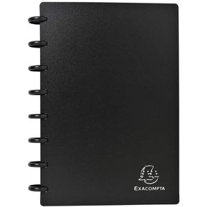 Produktbild für Visitenkartenmappe Exacompta 75151E, schwarz, A5