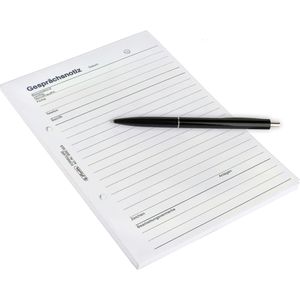 Produktbild für Gesprächsnotiz Herlitz 892505, A5
