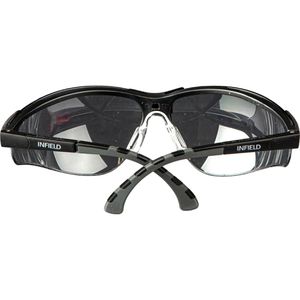 Produktbild für Schutzbrille Infield Terminator, schwarz, Bügelbrille