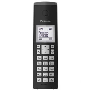 Panasonic Telefon KX-TGK220GB, schwarz, schnurlos, mit Anrufbeantworter