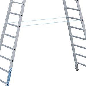 Produktbild für Stehleiter Zarges Coni B, 40320, beidseitig begehbar