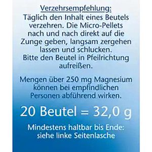 Produktbild für Magnesium Doppelherz aktiv, Granulat, 20 Portionen