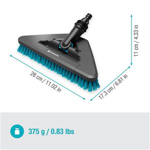 Produktbild für Waschbürste Gardena Cleansystem Stielbürste