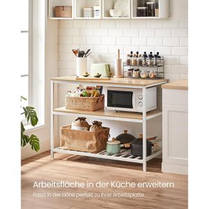 Produktbild für Küchenregal Vasagle KKI001W09, eiche