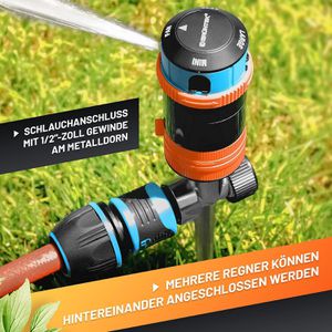 Produktbild für Rasensprenger Grüntek Primavera 4-fach, 296211236