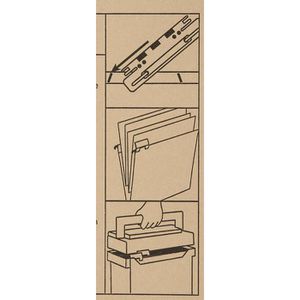 Produktbild für Hängetaschen Elba 100560133, Vertic Ultimate, A4