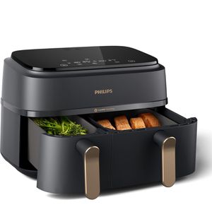 Produktbild für Heißluftfritteuse Philips Series 3000 Dual Basket, NA352/00
