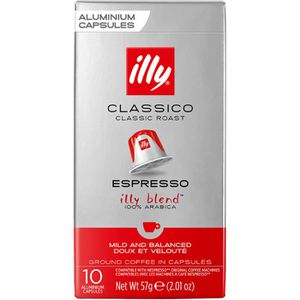 Illy Kaffeekapseln Classico Espresso, 10 Kapseln, für Nespresso