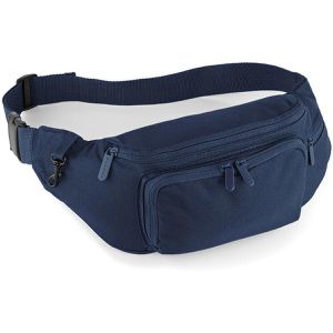 Bauchtasche Quadra QD12, aus Polyester, blau