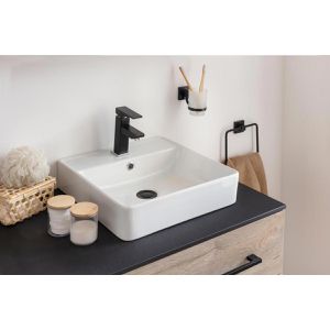 Produktbild für Waschbecken Fackelmann Vaida, aus Keramik, weiß