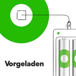 Produktbild für Akku GP Batteries ReCyko 1,2 V, 950 mAh