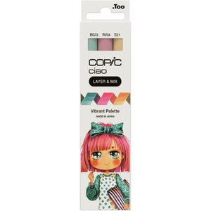 Produktbild für Layoutmarker COPIC Ciao Layer &amp; Mix Manga Set