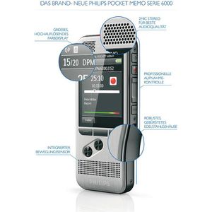 Produktbild für Diktiergerät Philips PocketMemo DPM6000/02