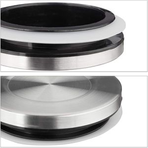 Produktbild für Vorratsglas Relaxdays 10028001 mit Edelstahldeckel