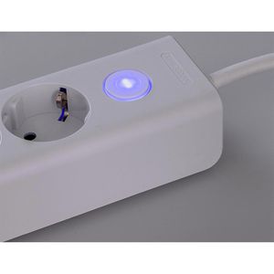 Produktbild für Steckdosenleiste ChiliTec 23754, mit 1,5m Kabel