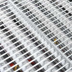 Produktbild für Gasgrill vidaXL Gastro-Gasgrill, silber, 3 Brenner