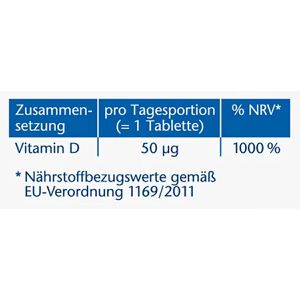 Produktbild für Vitamin-D Doppelherz aktiv, 50 Tabletten